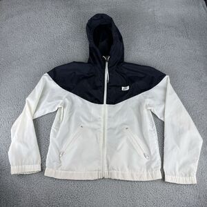 Vintage Nike Windrunner Jacket 90s White‎ Black Men's Size Large Runs Small
